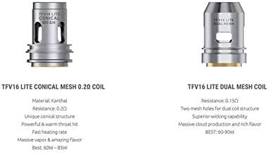 SMOK TFV16 LITE COIL DUAL MESH 0.15-4 SMOK TFV16 LITE COIL DUAL MESH 0.15-4